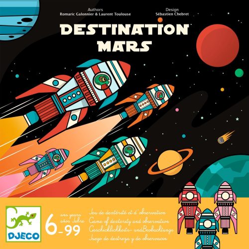 Djeco – Társasjáték – Irány a Mars! - Destination mars